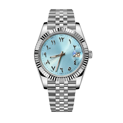 ICEBLUE Arabic Dial Steel Automatic – Seikmod Lux Edition | Sapphire Crystal | 316L Steel