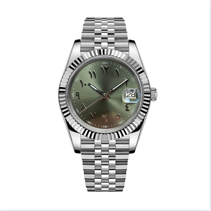 OLIVE Arabic Dial Steel Automatic – Seikmod Lux Edition | Sapphire Crystal | 316L Steel