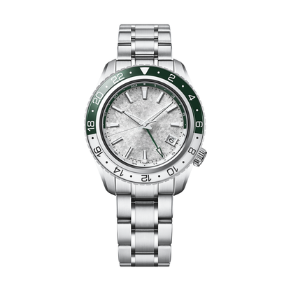 Seikmod GMTEIKO Green Frost GMT Automatic | Sapphire Crystal 316L Steel
