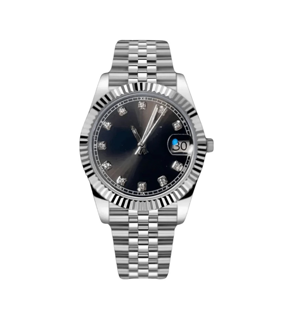 BLACK Diamond Dial Steel Automatic – Seikmod Lux Edition | Sapphire Crystal | 316L Steel