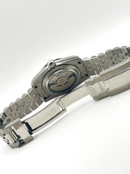 WHITE Arabic Dial Steel Automatic – Seikmod Lux Edition | Sapphire Crystal | 316L Steel