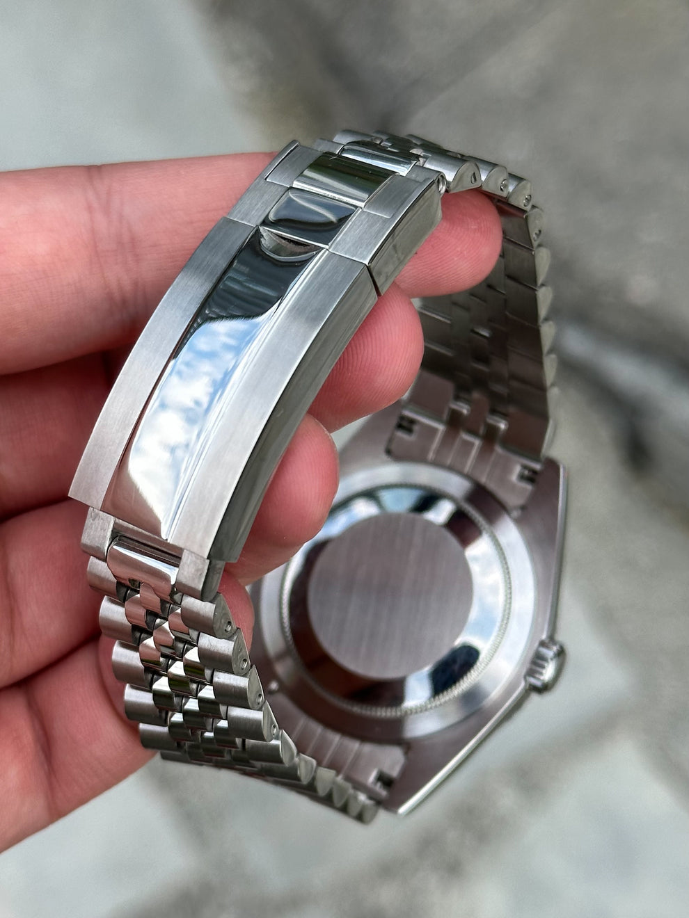 WHITE Arabic Dial Steel Automatic – Seikmod Lux Edition | Sapphire Crystal | 316L Steel